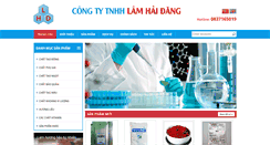 Desktop Screenshot of lamhaidang.com